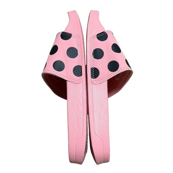 ADIDAS Adilette Lite Slides Trefoil Logo Polka Dot Pink FU9149 Size 6 38 MINT - Picture 5 of 9